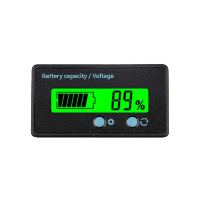 Voltmeter Blei/Lithium-Batterien 6-63V